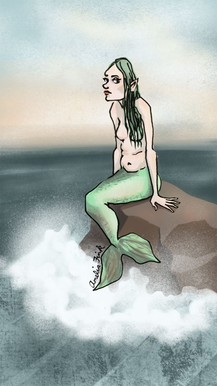 Grumpy Mermaid